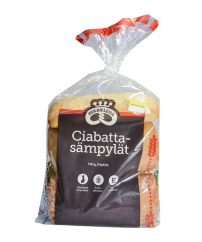 Pekan Leipä Ciabattasämpylät 5kpl 540g