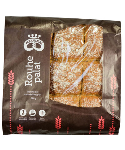 Pekan Leipä Rouhepalat 9 pala paperipss. 580g