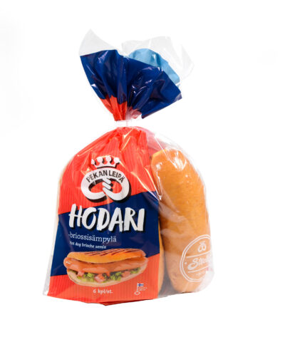 Pekan Leipä Hodari -briossisämpylä 6kpl 300g