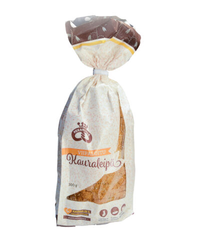 Pekan Leipä Kauraleipä pitkä viipaloitu paperipss. 300g