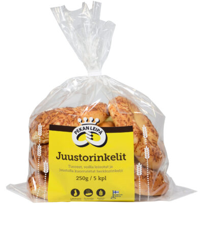 Pekan Leipä Juustorinkeli 5kpl 250g
