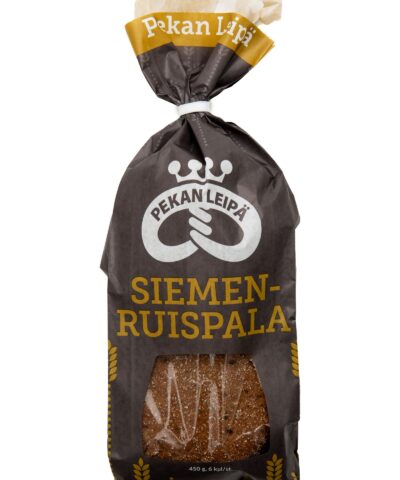 Pekan Leipä Siemenruispala halkaistu 6kpl 450g