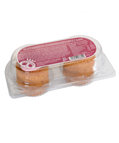 Pekan Leipä gluteeniton Runebergin torttu 2kpl 240g