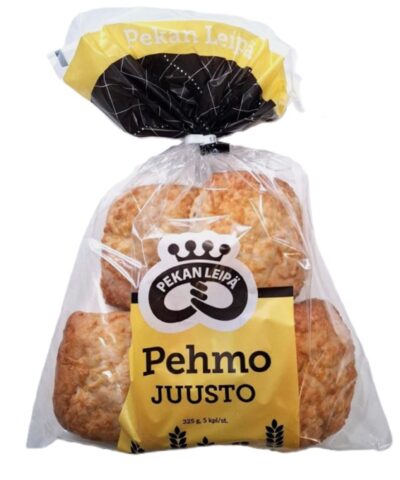 Pekan Leipä Pehmosämpylä juusto 5kpl 325g
