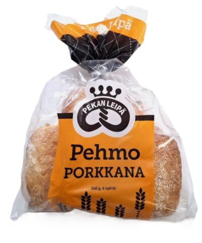 Pekan Leipä Pehmosämpylä porkkana 6kpl 360g