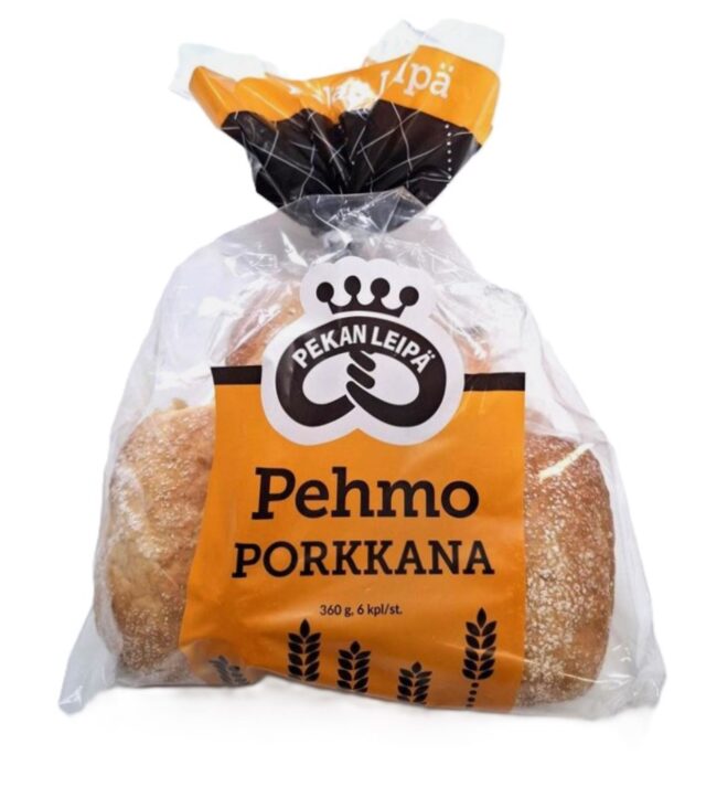 Pekan Leipä Pehmosämpylä porkkana 6kpl 360g