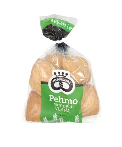 Pekan Leipä Pehmosämpylä vehnä 6kpl 390g