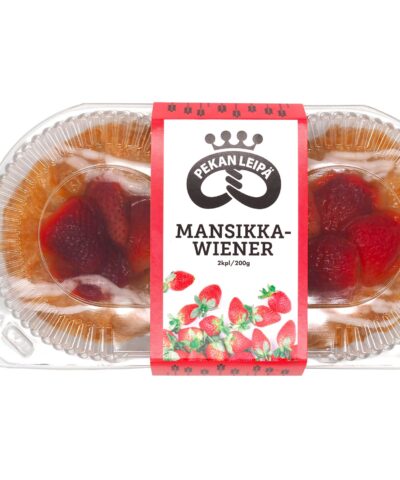 Alternative view of Pekan Leipä Mansikkawiener 2kpl 200g